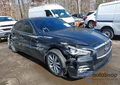 2015 Infiniti Q50 from USA, damaged, VIN JN1BV7AR8FM394142